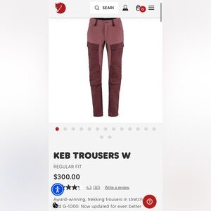 Fjallraven Keb Trousers